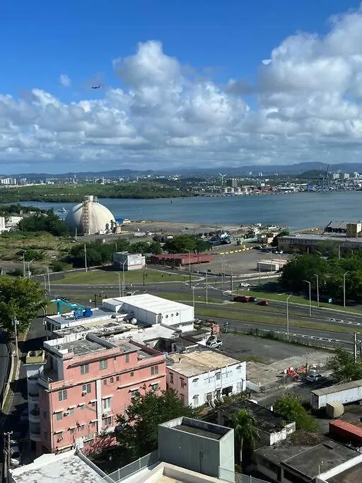 Appartement High Rise Ocean View 1Br W/Garage Parking à San Juan Porto Rico