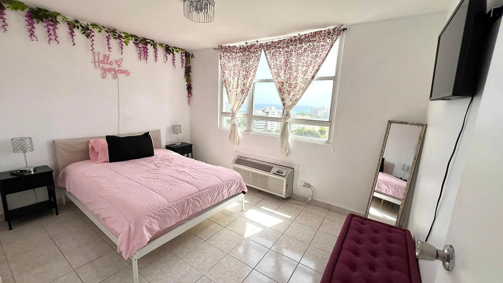 Appartement High Rise Ocean View 1Br W/Garage Parking à San Juan